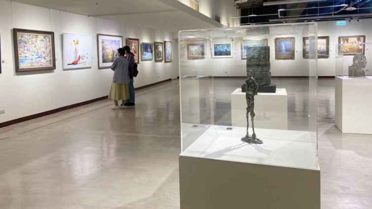 ▲今年臺陽美展展出會員及公募獲獎作品共127件。（台中市文化局提供）