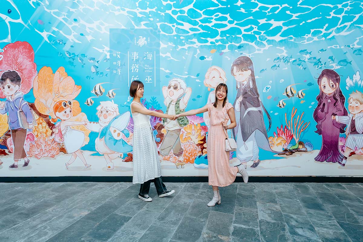 屏東海生館暑期全新企劃《波下的漫遊者》 化身二次元角色展開海洋冒險
