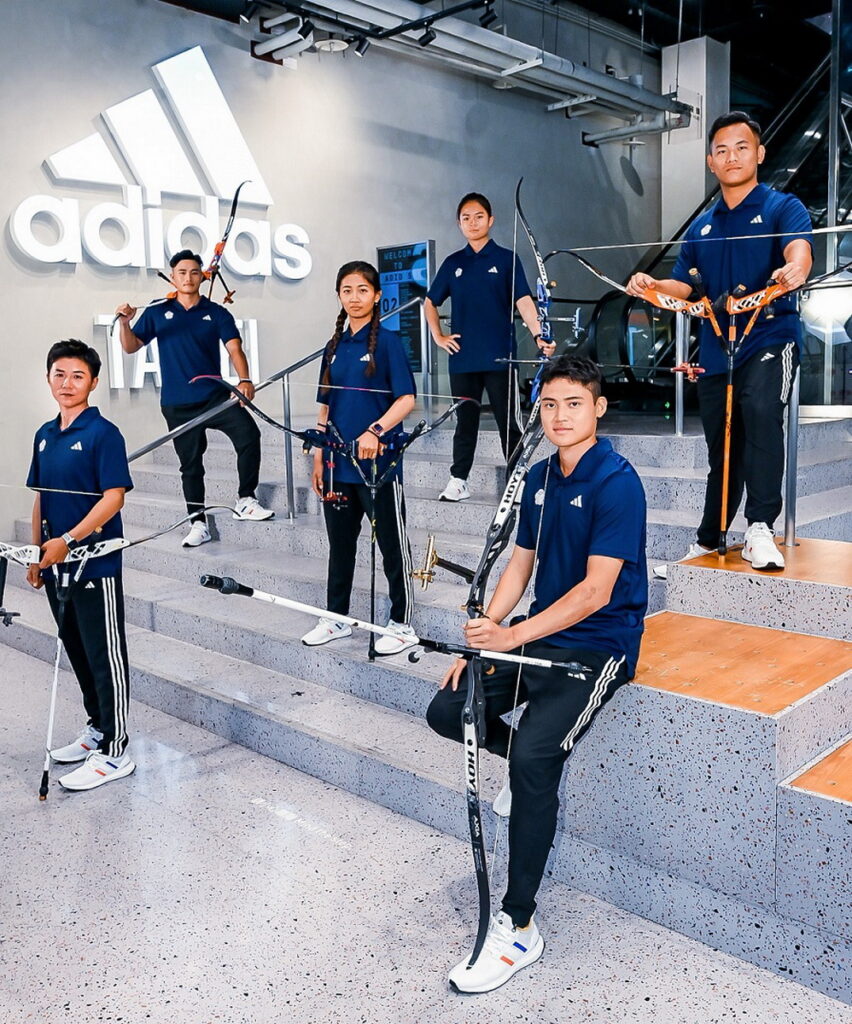 湯智鈞、雷千瑩領軍射箭代表隊,展現adidas「YOU GOT THIS你可以的」精神。