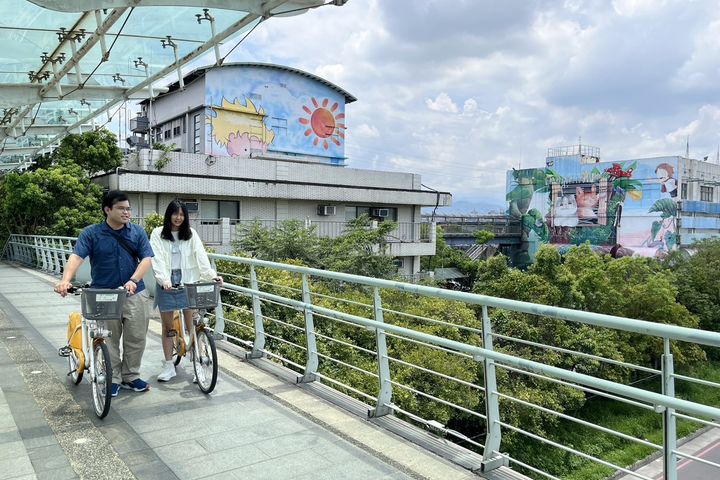 板橋湳仔溝生態整治 營造賞蝶騎車新亮點