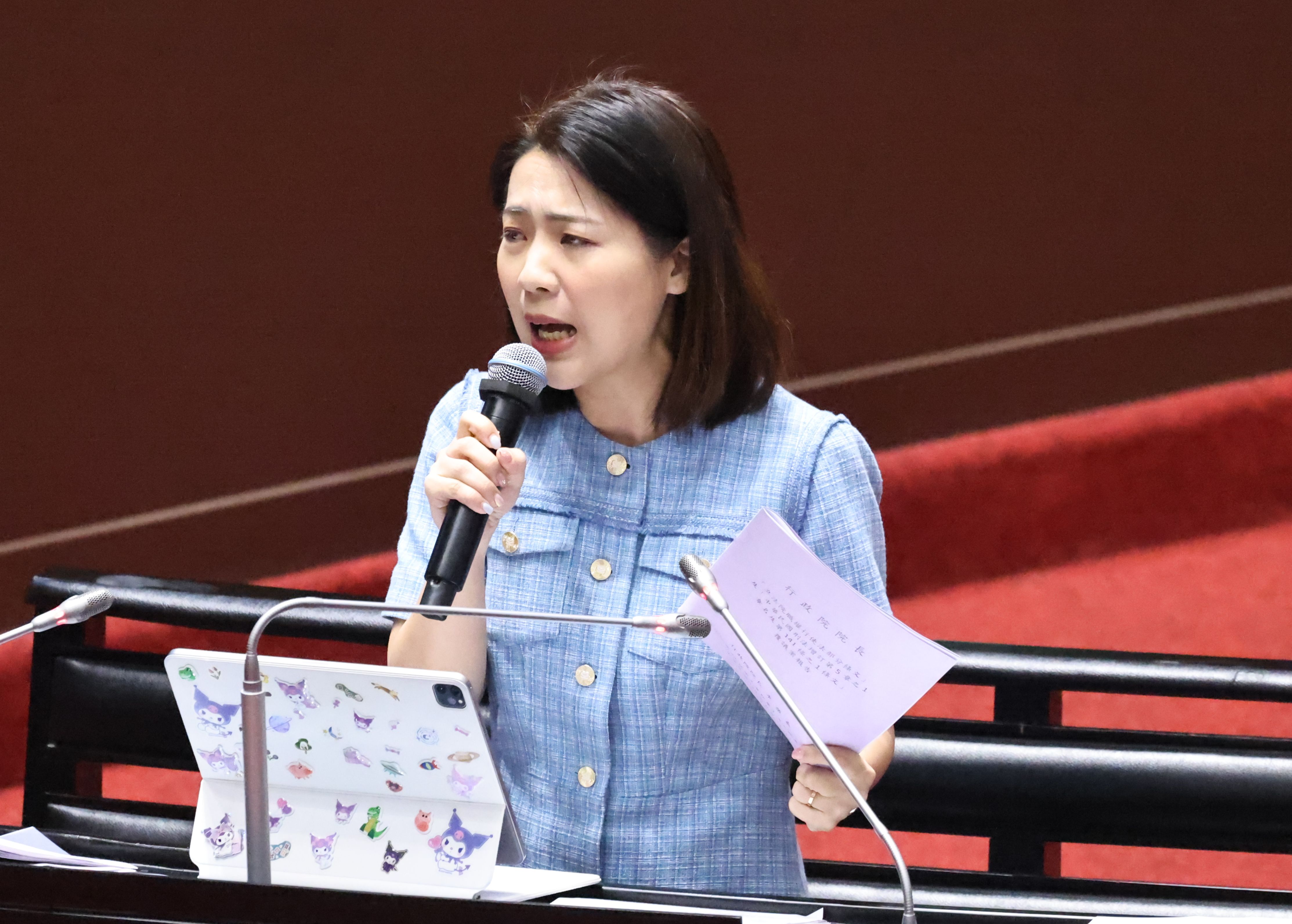 國民黨立委徐巧芯與夫丈台中市政府研考會主委劉彥澧2日強調,完全沒有被諮詢、索要或支付跟劉向婕有關的律師費。資料照片/林啟弘攝