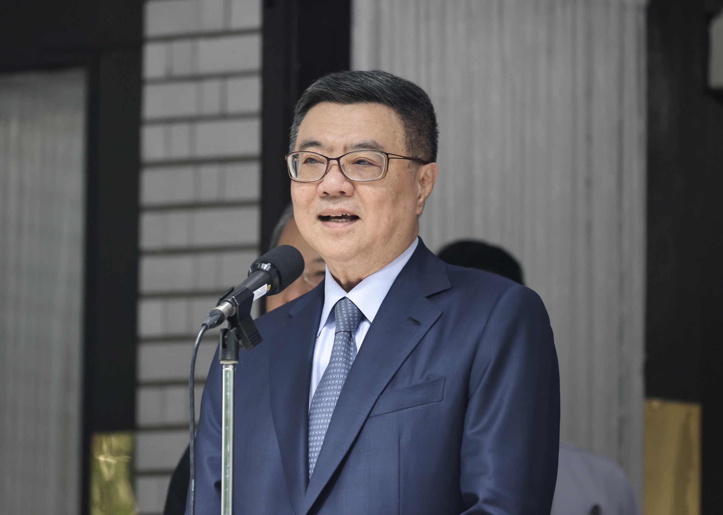 行政院長卓榮泰2日表示,中華民國與中華人民共和國當然是互不隸屬。林啟弘攝