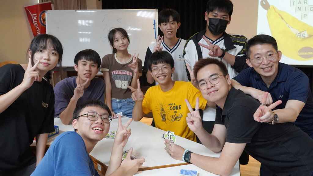 ▲大葉大學英語系為員林高中學生規劃有趣的暑期英語營。(大葉大學提供)