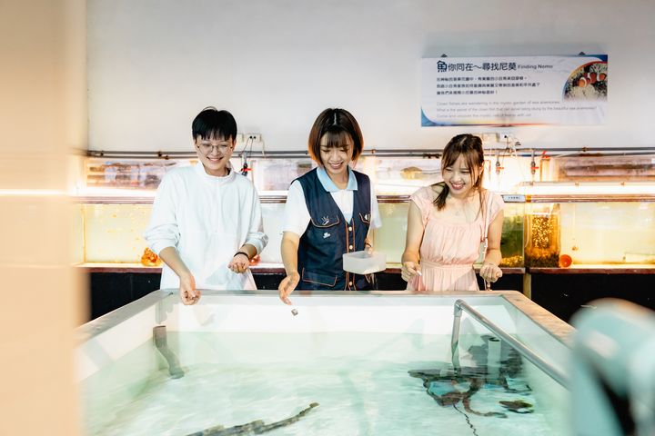 暑期企劃/屏東海生館《波下的漫遊者》巨幅漫畫牆、藍鯨骨骼紀錄片登場