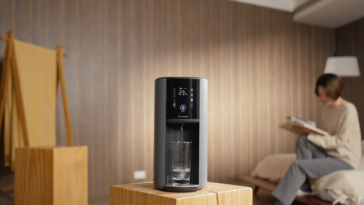 Honeywell太空人RO濾淨瞬熱飲水機。(圖/創家)