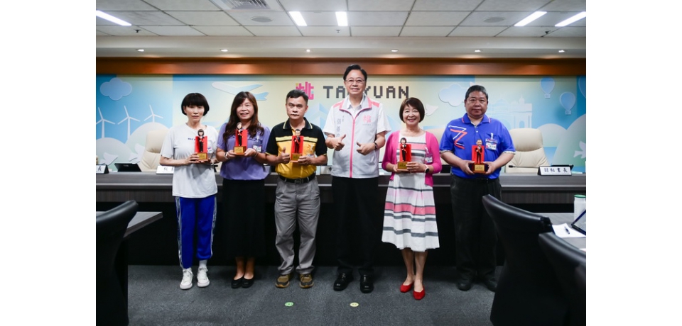 桃園市各機關學校績優事務人員表揚 張善政:期許發揮正面影響力
