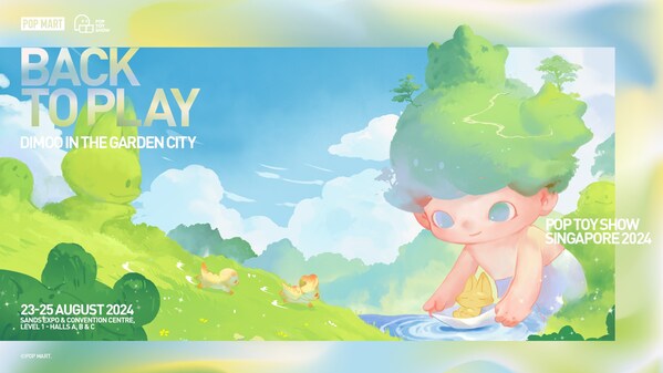 POP Toy Show以「Dimoo In the Garden City」為主題,重返新加坡,盛況空前