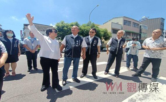 中市張清照議長鼎力爭取 解決清水地所危樓有譜!原址綠美化增建停車場 新地政大樓加設幼兒園、長照