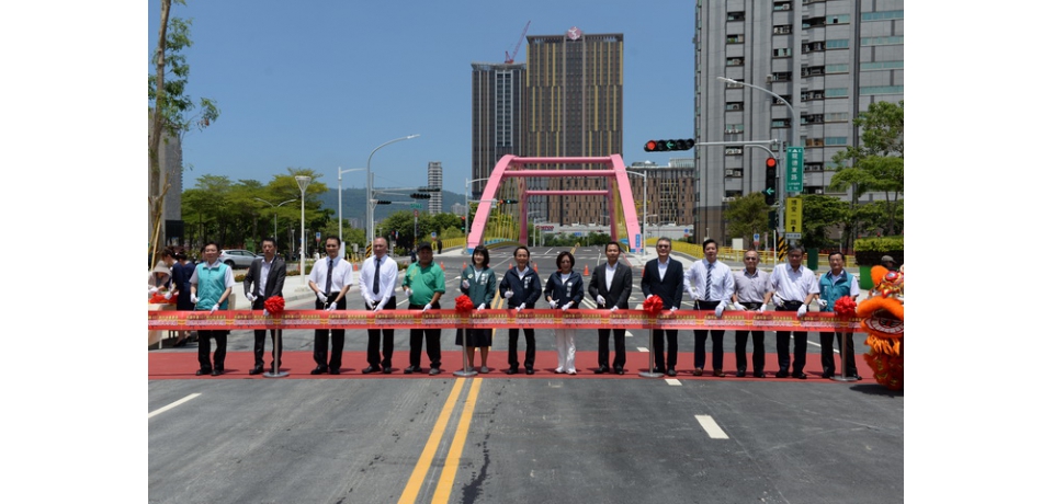 高雄市第107期公辦市地重劃區龍德東路通車 翻轉工業市容打造串連博愛路、自由路與民族路之交通動脈