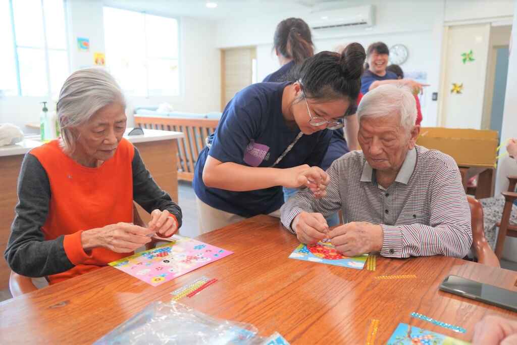 ▲屏東失智症團體家屋,藉由團體活動及課程帶來人際互動。(屏東縣政府提供)