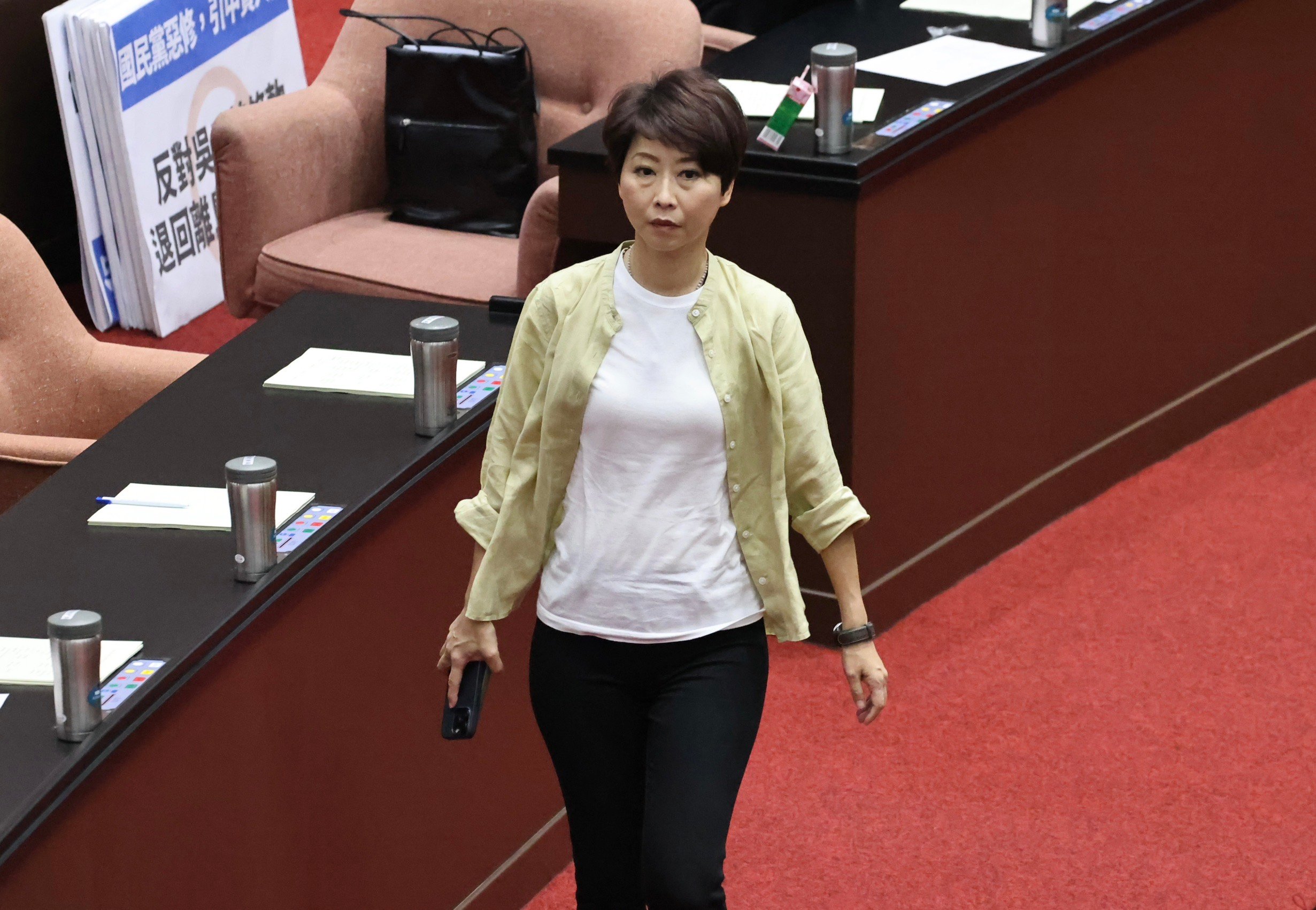 正國會5日決定,將立委陳亭妃除名。林啟弘攝