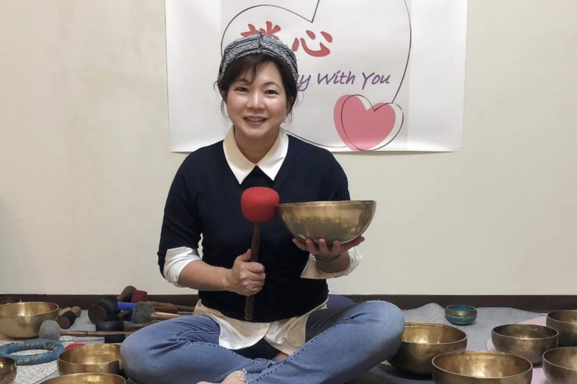 頌罆音療師陳茉莉擔任「常不輕‧正念一日體驗」講師