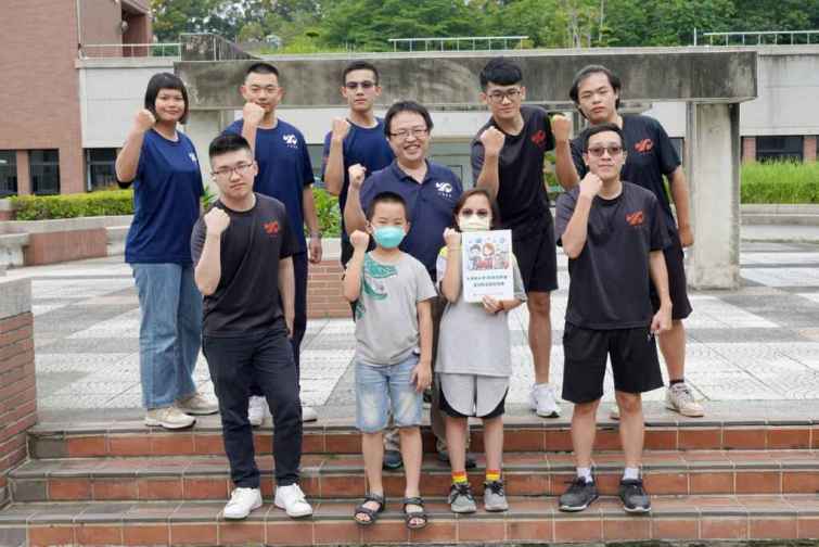▲大葉大學消防學程執行USR計畫，推動科學普及。（大葉大學提供）