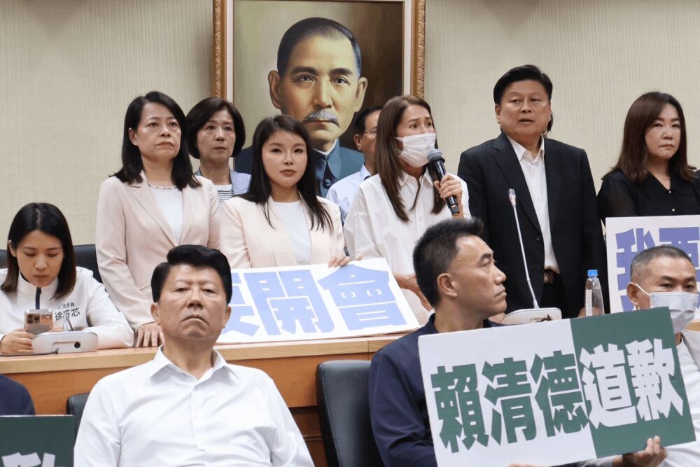 批綠營玩法弄權、展開罷免 許宇甄轟:民進黨獨裁擋法案 228 照片來源:立法委員許宇甄臉書