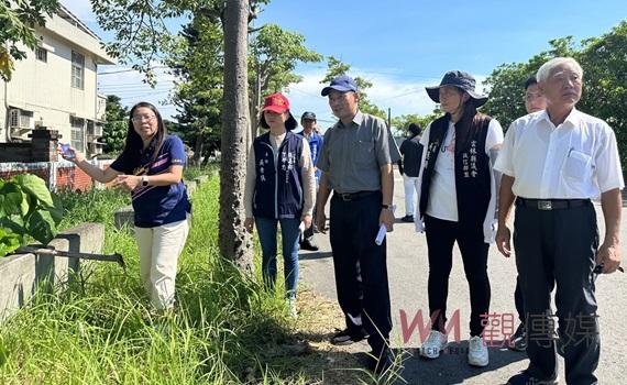 丁學忠與張嘉郡爭取2.85億經費 打造學子安全上學路