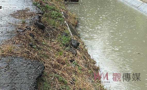 農業部長陳駿季會勘斗南農水路　劉建國積極推動灌溉設施改善