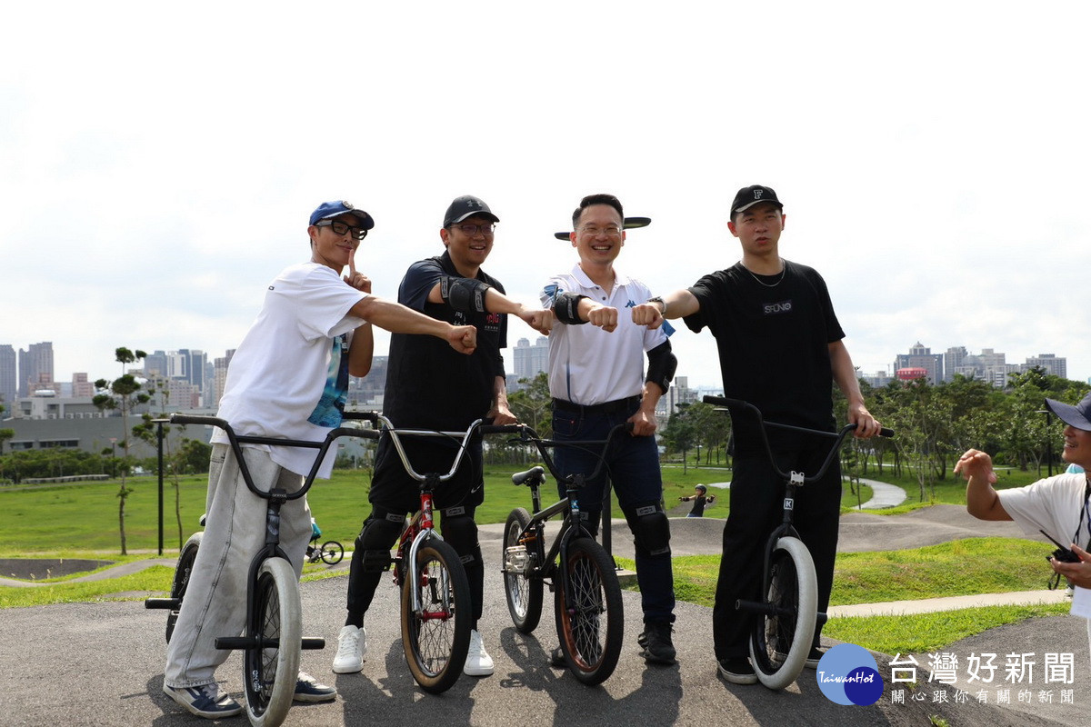 桃園市副市長蘇俊賓出席「2024桃園極限運動-虎頭山Pump Track開幕活動」。<br /><br /> 