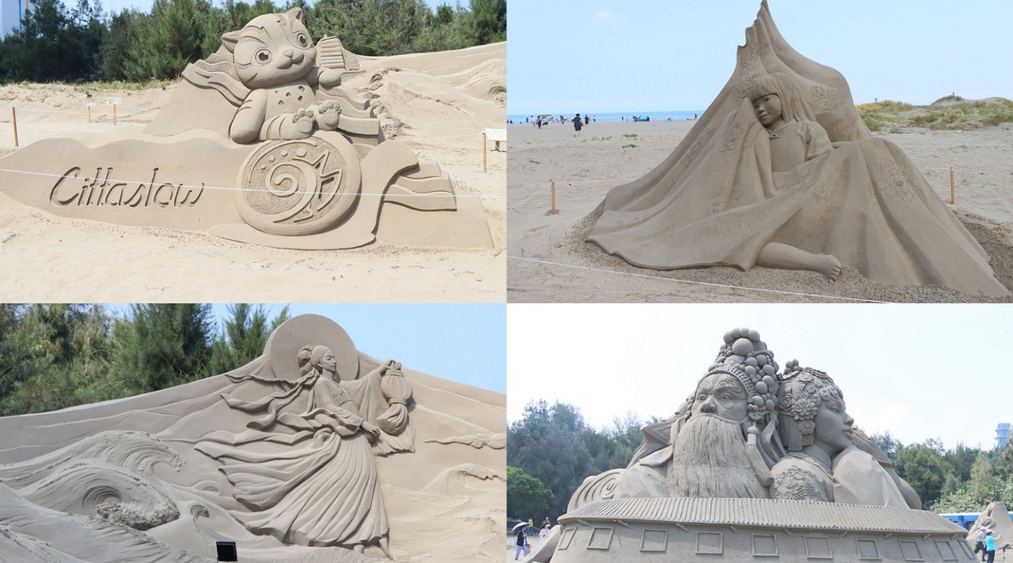 2024通霄沙雕藝術節 7/6登場 全台首創巨型連座沙雕邀您覽山海