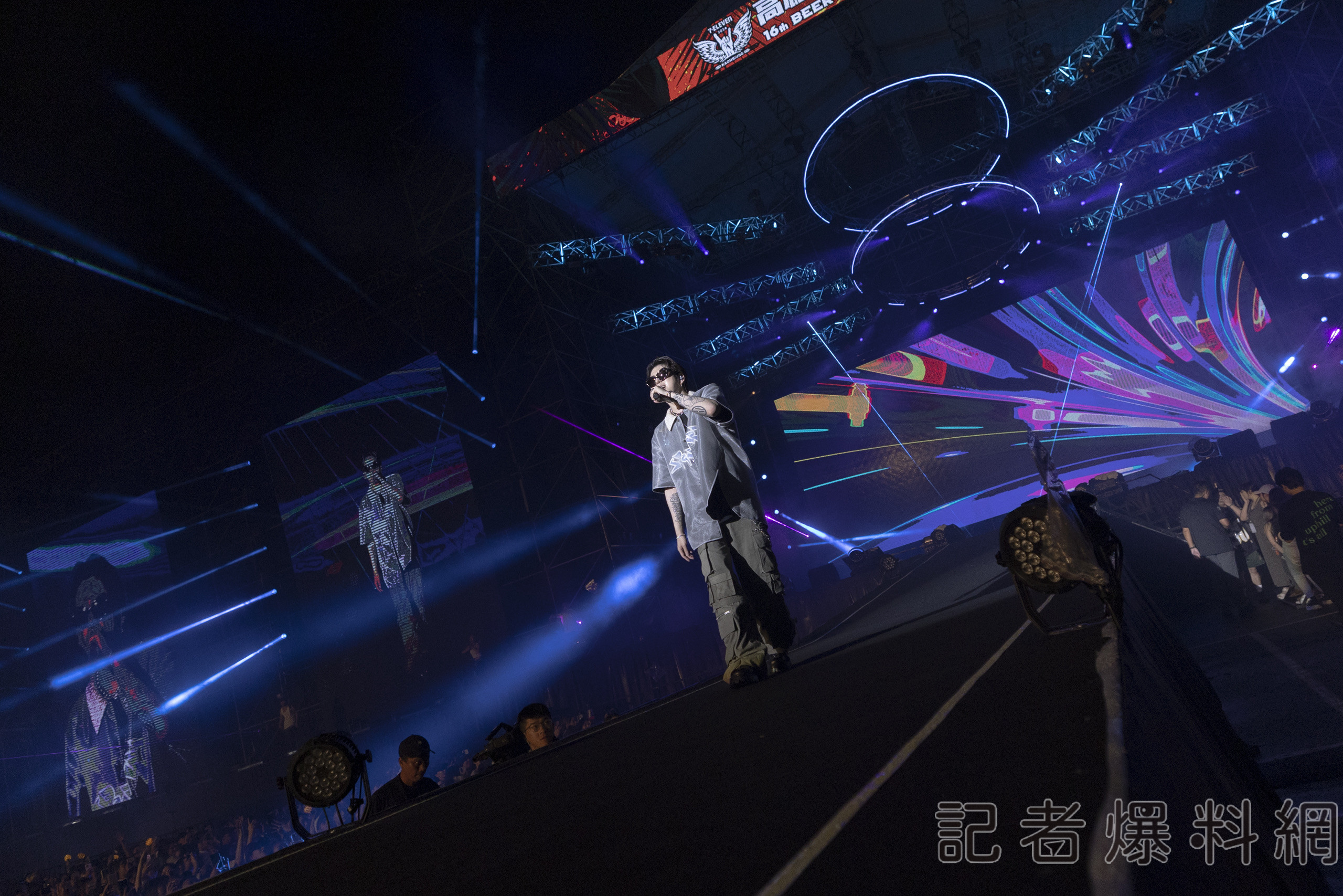 ▲Zico昨(7)日擔任高雄啤酒節壓軸,坦言「很擔心沒辦法上台演唱」。(圖/讀者提供)