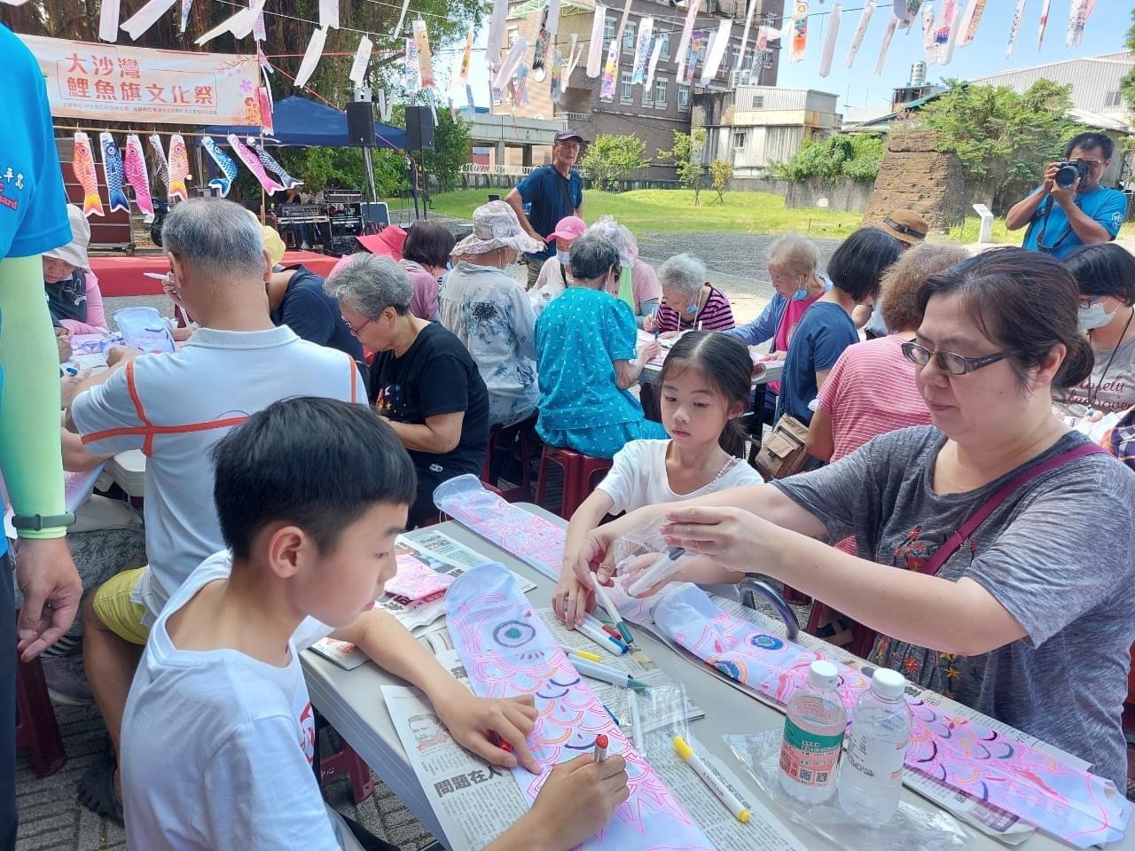 【社區有愛鄰里有情】大沙灣鯉魚旗文化祭活動熱鬧登場