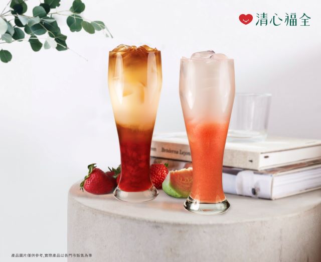 圖說:「優多莓莓」與「紅心芭樂檸檬」(資料來源:清心福全).jpg