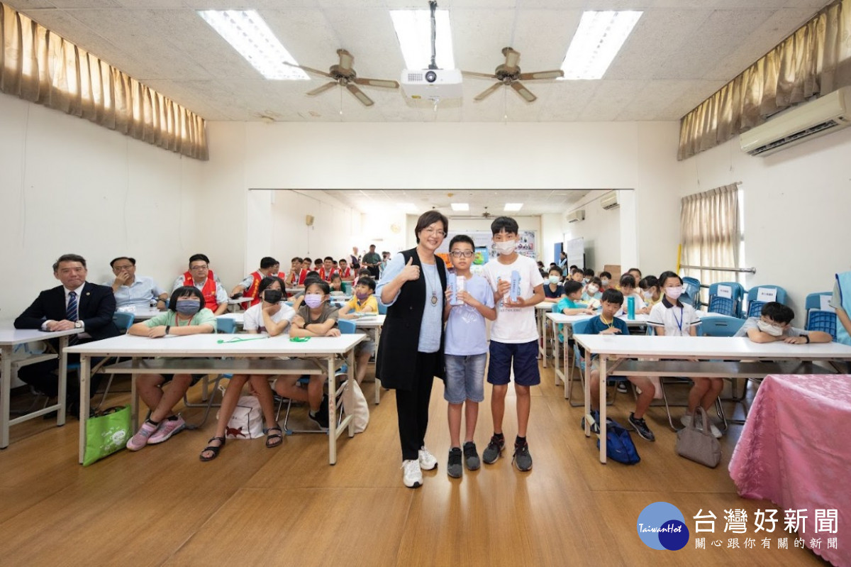 彰化FUN暑假,節能綠生活夏令營熱鬧登場。圖/記者鄧富珍攝