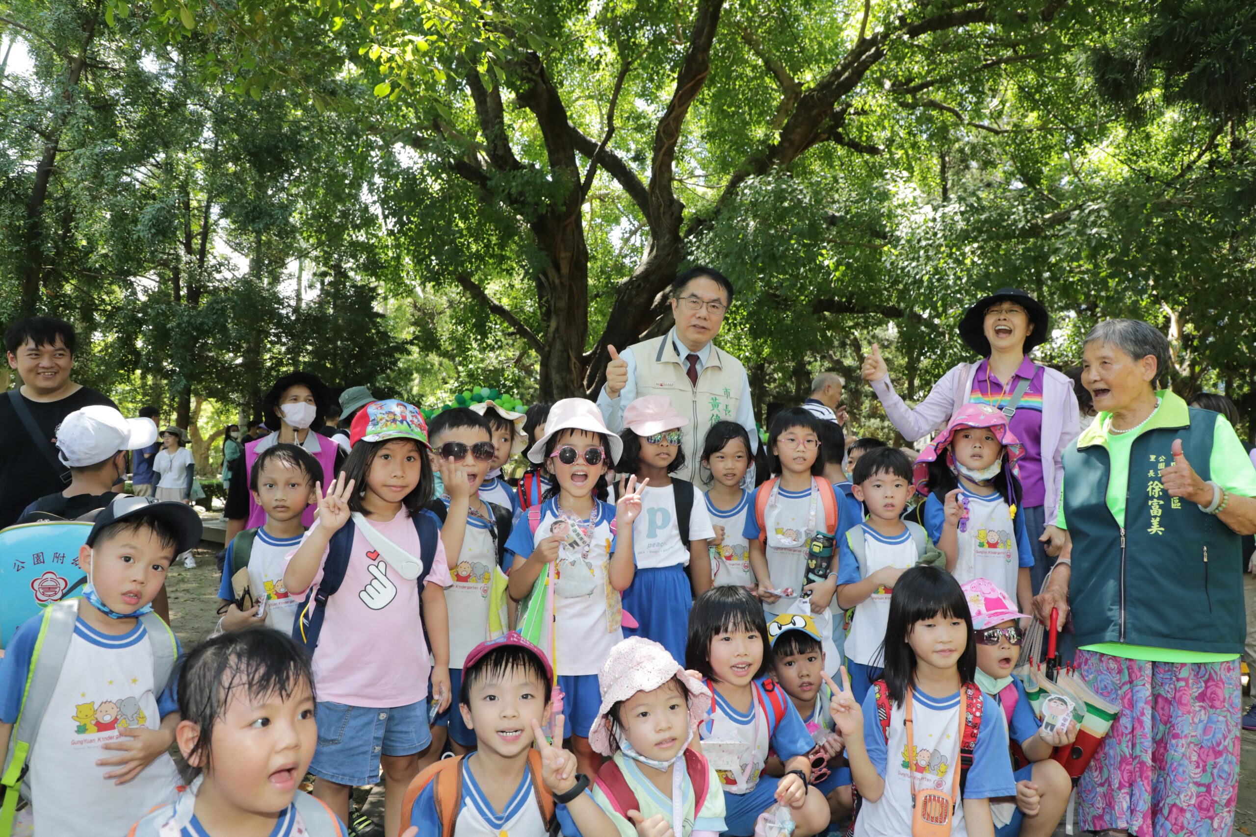 南市府推出老樹巡禮活動 黃偉哲邀民眾參與徜徉綠意
