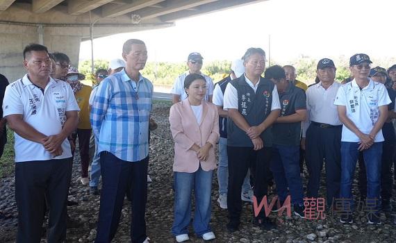 口湖新港南道破損龜裂 張嘉郡、丁學忠今會勘 爭取1200萬改善