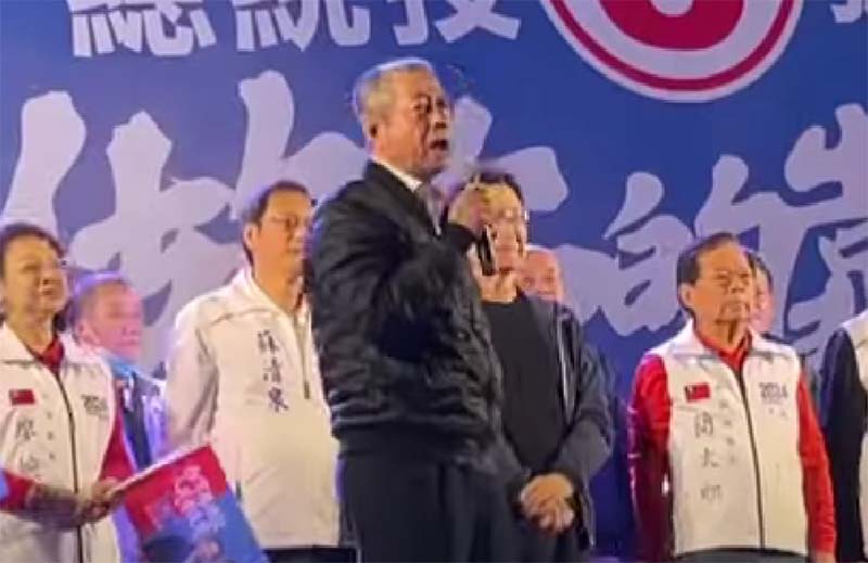 屏東議長周典論。圖/擷取自新聞畫面