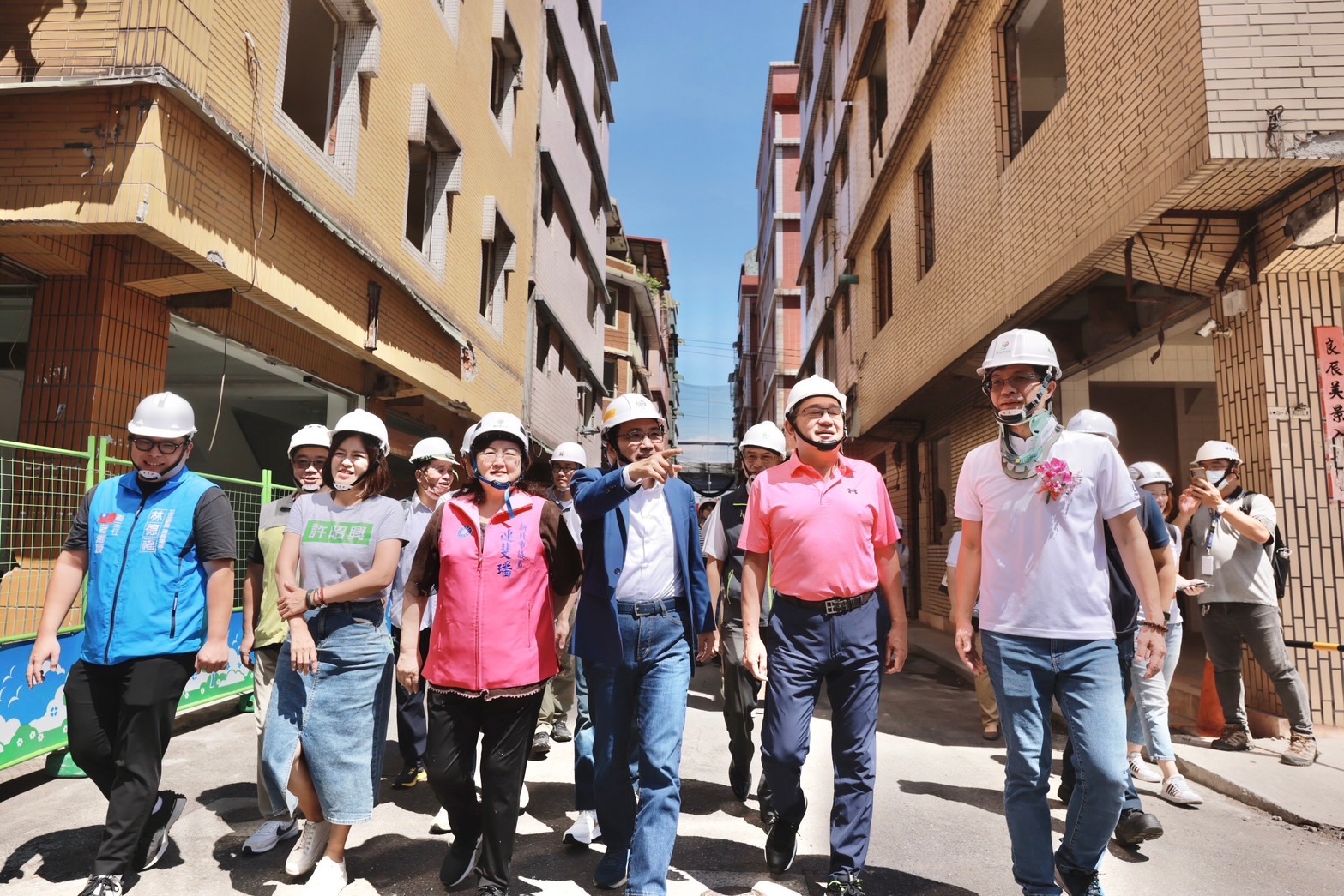 【有影】永和大陳單元3拆除興建 侯友宜:期待再次翻轉新北城市風貌 234 CNEWS195240712a02