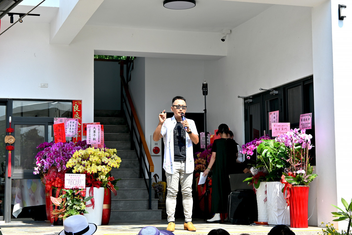 茗謝光臨民宿主人謝茗淀是嘉義資深媒體人/陳致愷攝影