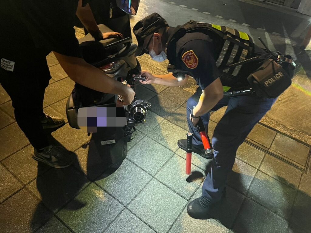 土城分局「青春專案及機車安全月」專案