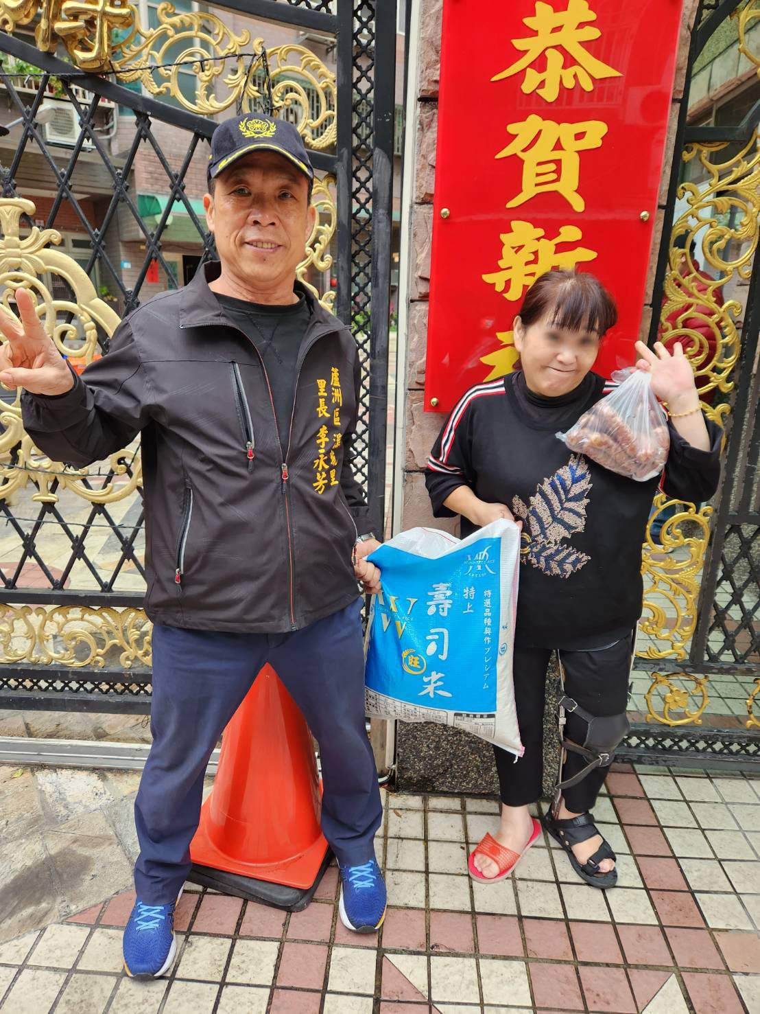 蘆洲溪墘「李阿哥」里長 受華山為獨老送餐感召 為弱勢服務不分區域