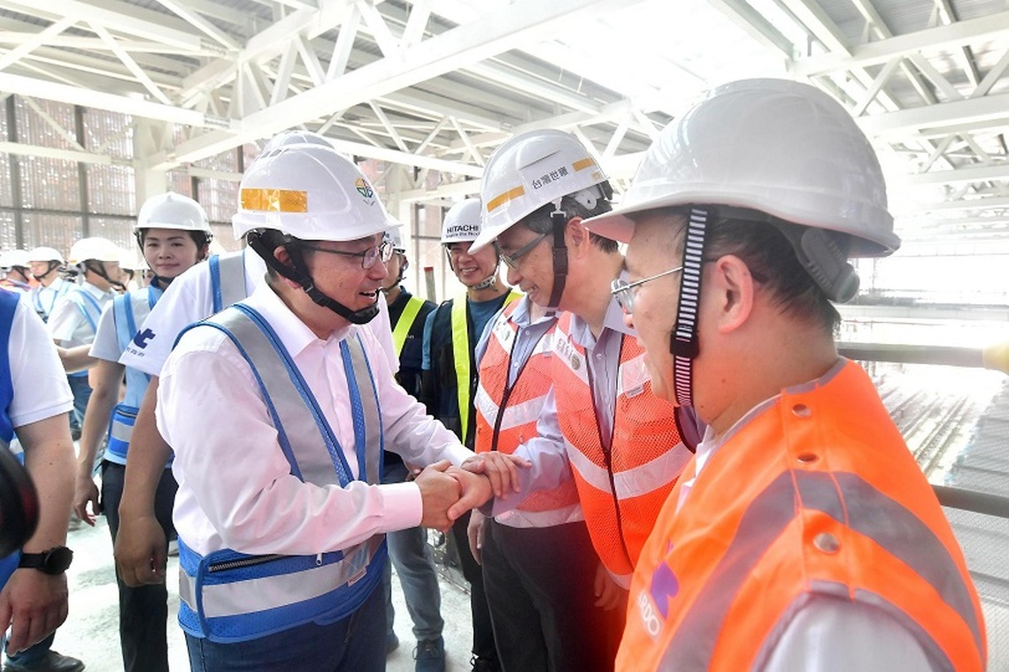 侯友宜緊盯捷運三鶯線施工進度 市府團隊力拚2025完工