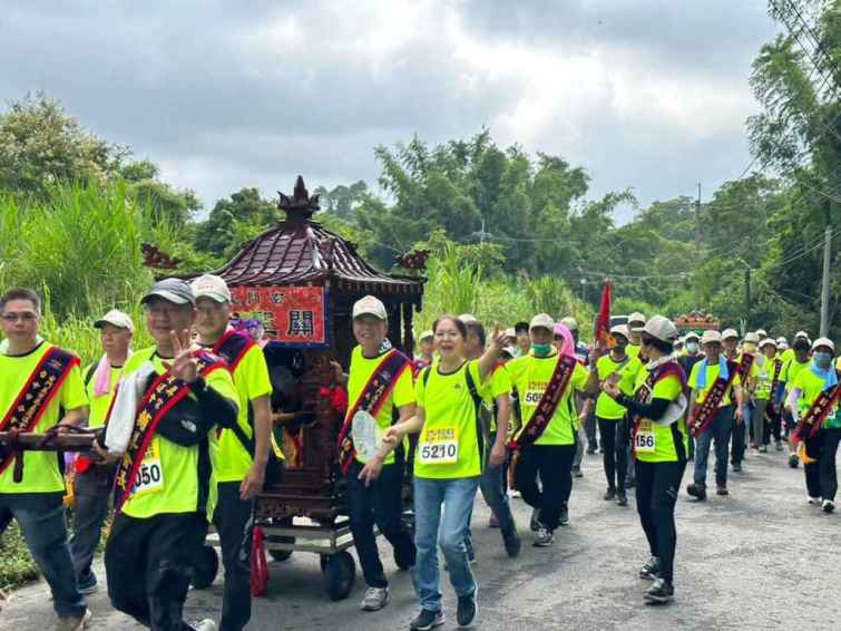 ▲「玄門山」座落於彰化縣花壇鄉，奉祀 關聖帝君，致力於推廣文化信仰和品德教育，本次活動已舉辦到第九屆，今年結合12座在地廟宇辦理祈安健走活動。（資料畫面／記者林明佑翻攝）
