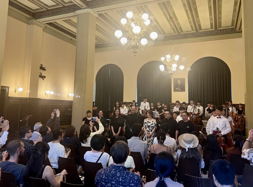 台北愛樂少年樂團帶著樂器去旅行 首登萊比錫巴赫演奏廳