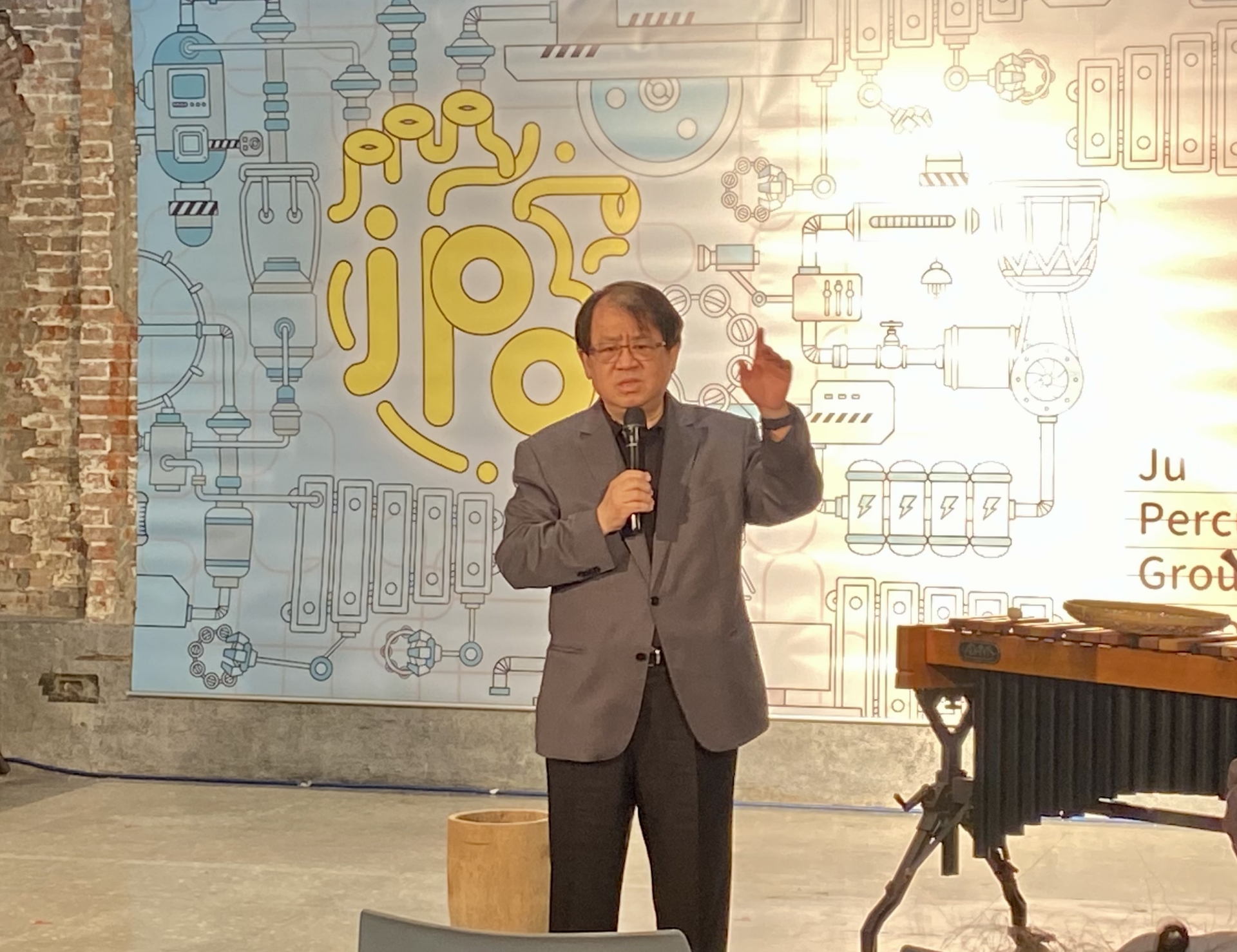 朱宗慶認為年輕藝術家應該有不怕失敗的衝動才能成長。圖/田瑜萍攝