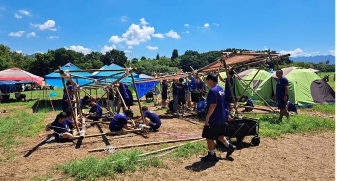 全國童軍露營在台南平安圓滿結束