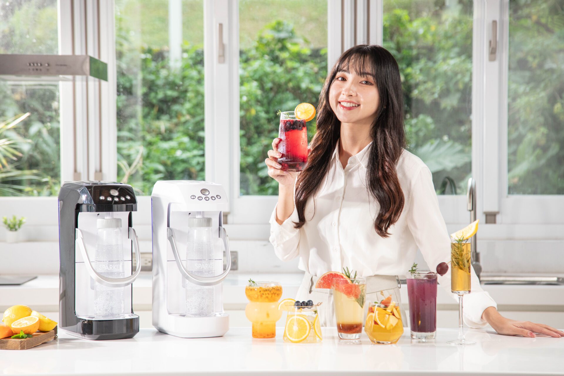 世界首創氣泡粉打氣設計 氣泡水、各式氣泡飲輕鬆DIY