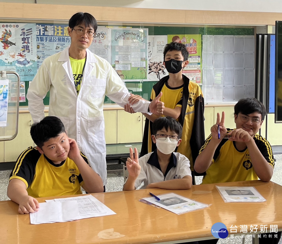 蘭潭國中組長陳鴻銓／嘉義市府提供