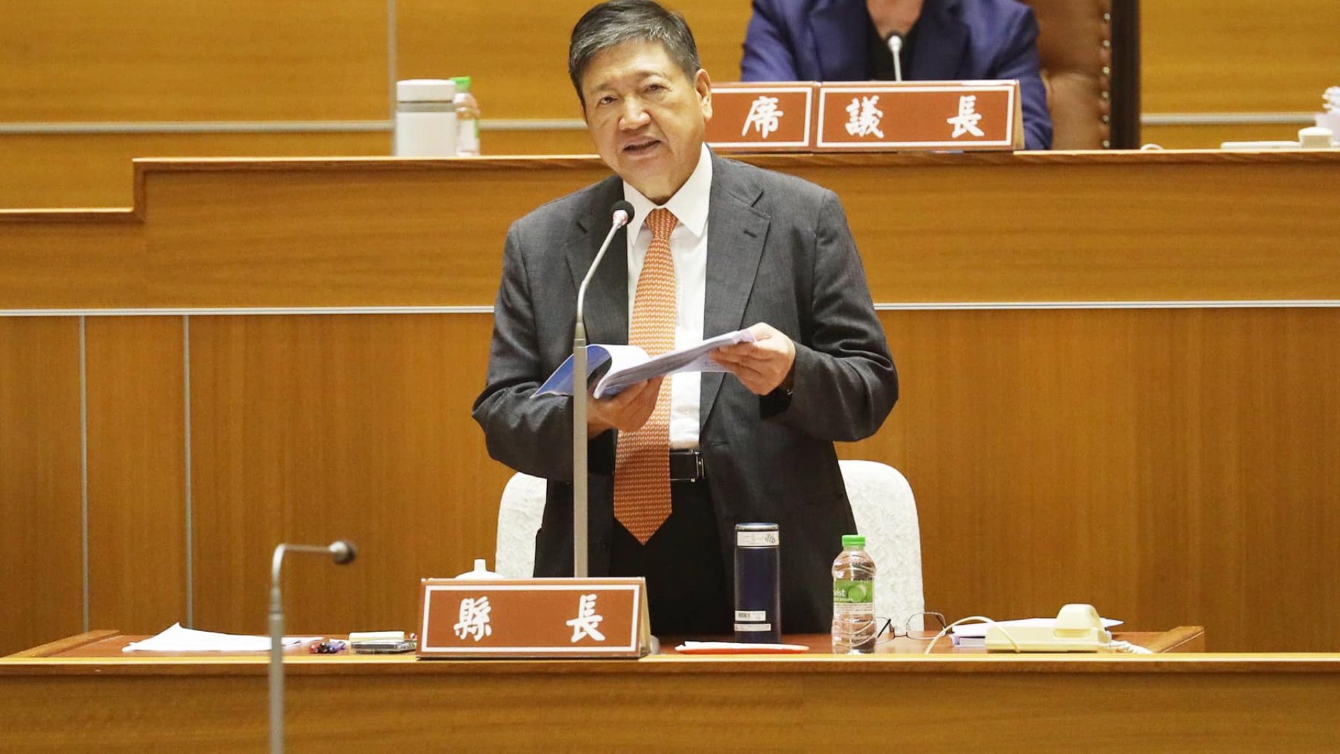 檢調查出新竹縣長楊文科33度與建商聯絡,涉嫌圖利建商豐邑機構,17日起訴楊文科等人。翻攝楊文科臉書