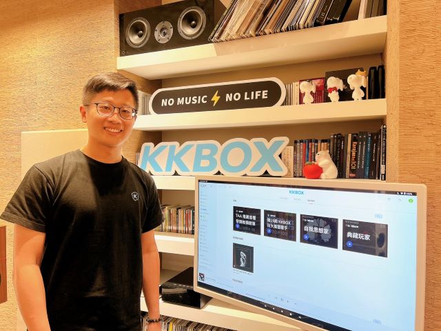 KKBOX 首度參與 TAA 音響展,科科科技音樂串流業務群總經理葉展昀.jpg