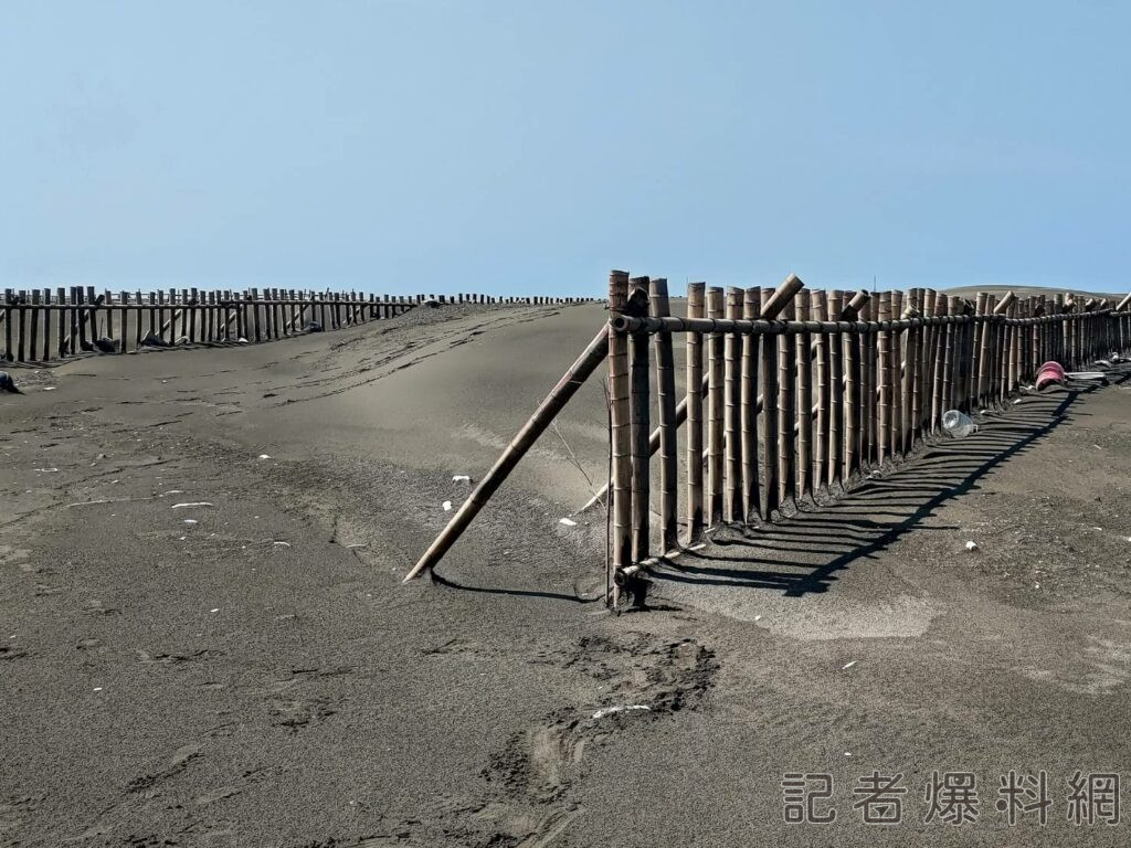 外海沙洲環境嚴苛，冬季東北季風和夏季颱風強風、強浪環伺下，定沙困難度高。