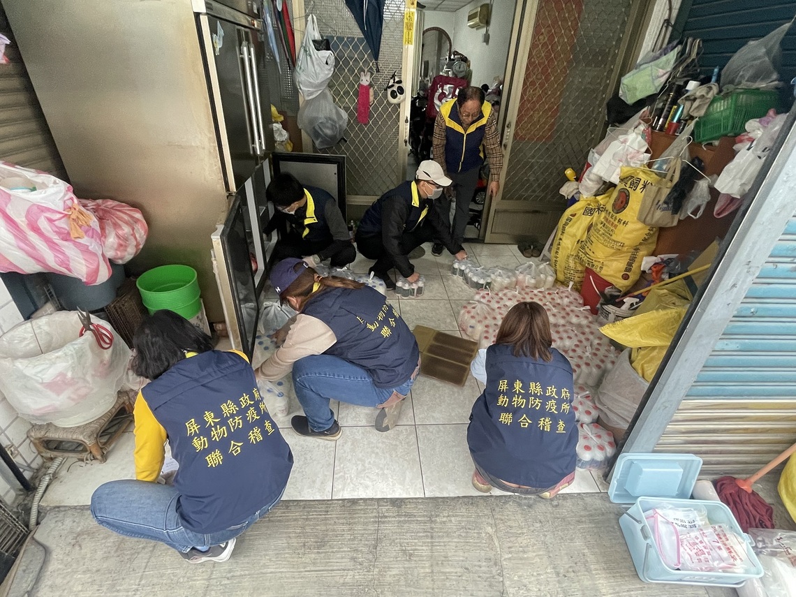 屏東縣查獲違法走私禽流感疫苗 遏止不法疫苗使用