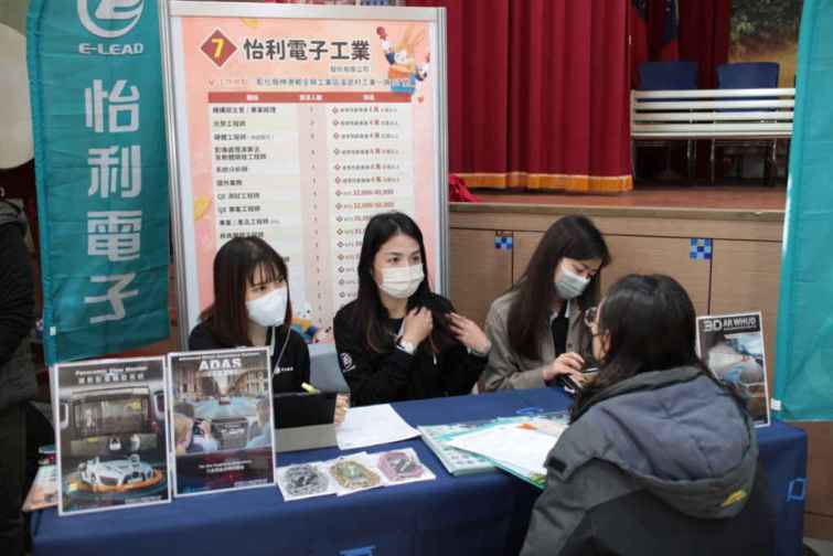 ▲徵才活動面試實況。（中彰投分署提供）