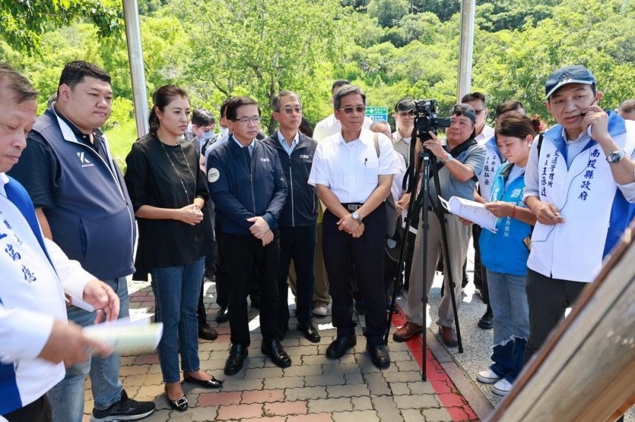 立法院交通委員會現勘 李孟諺允補助南雲交流道延彰可行性評估