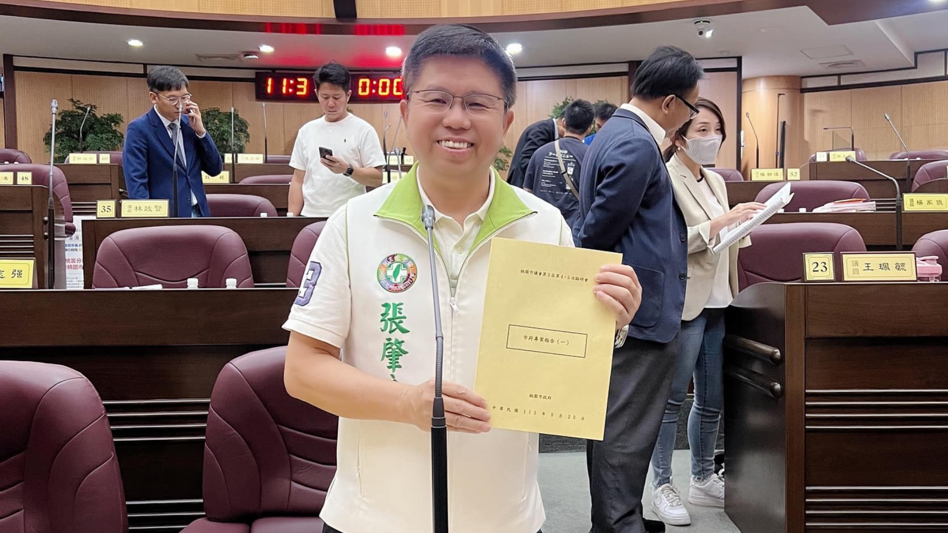 張肇良涉關說違建,18日清晨遭桃檢聲押。翻攝張肇良臉書