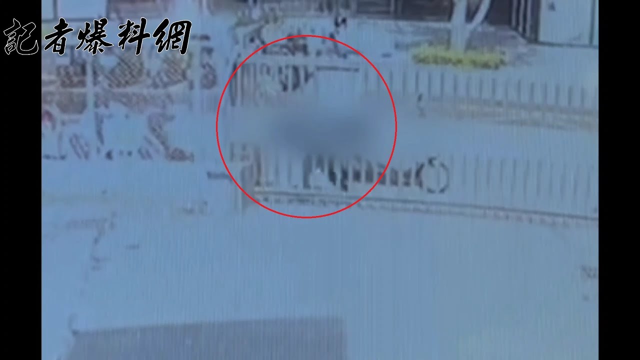 ▲正值壯年的何男光天化日當街行搶8旬老嫗。（翻攝畫面）