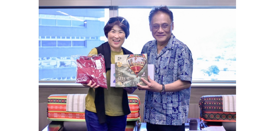 中央地方緊密合作 台東縣長饒慶鈴拜會原民會新任主委曾智勇