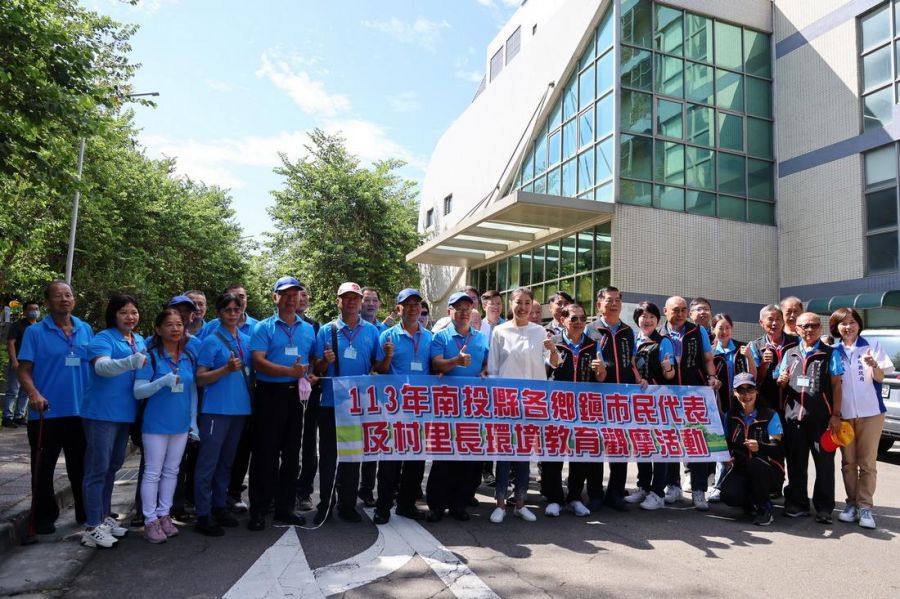 許淑華陪同村里長前往烏日垃圾焚化爐參訪 期獲得民眾支持